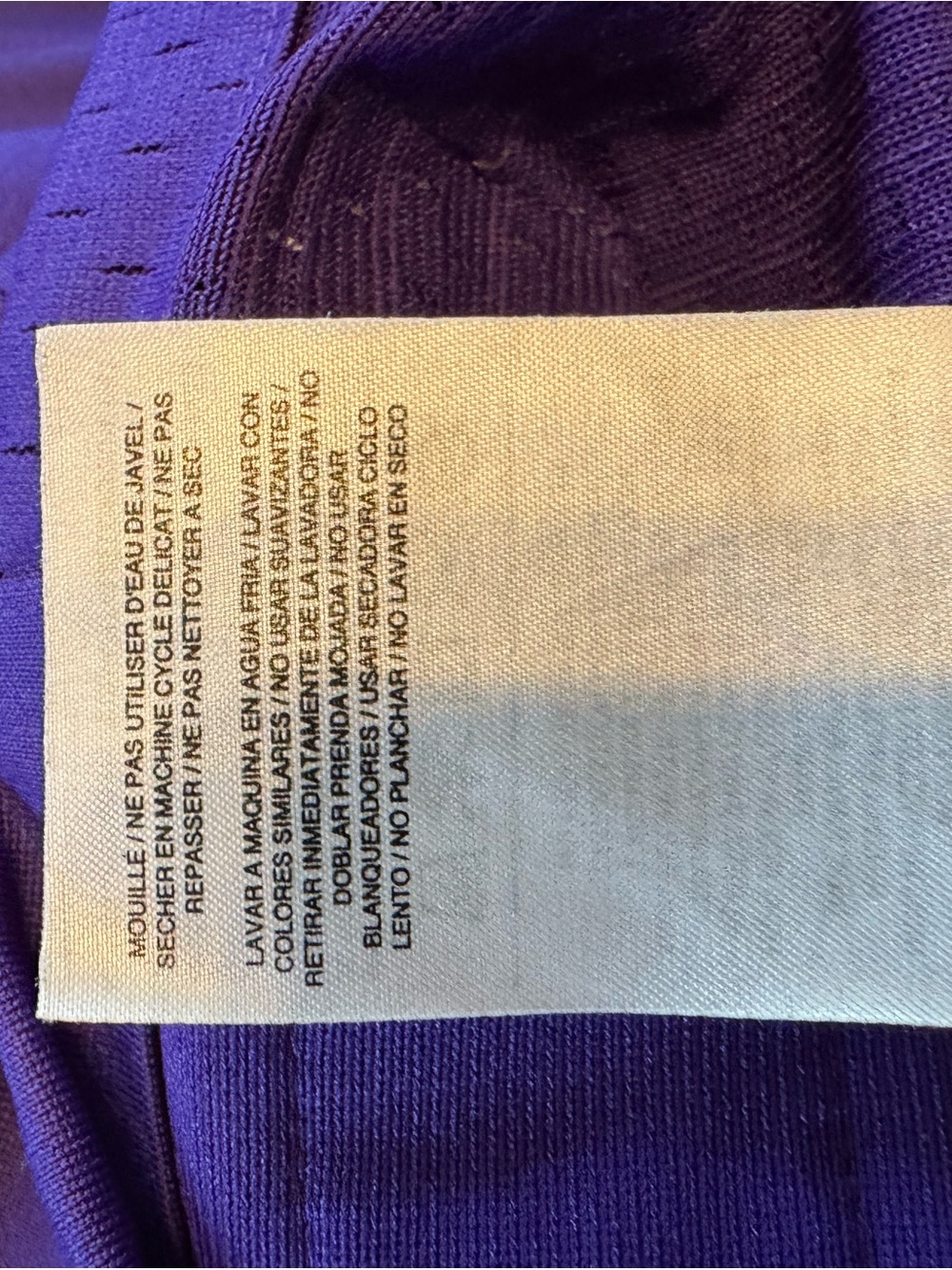 NFL Purple Minnesota Vikings Bridgewater 5 Nike Football Jersey - Sz M - NEW - Picture 14 of 14